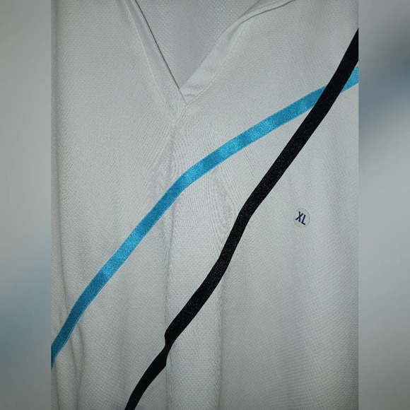 Izod performance cool fx white short sleeve shirt women's XL golf tennis - Picture 3 of 9